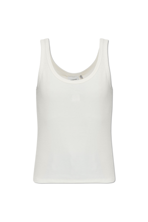 Chloé Ribbed top with embroidered logo | Women's | Vitkac